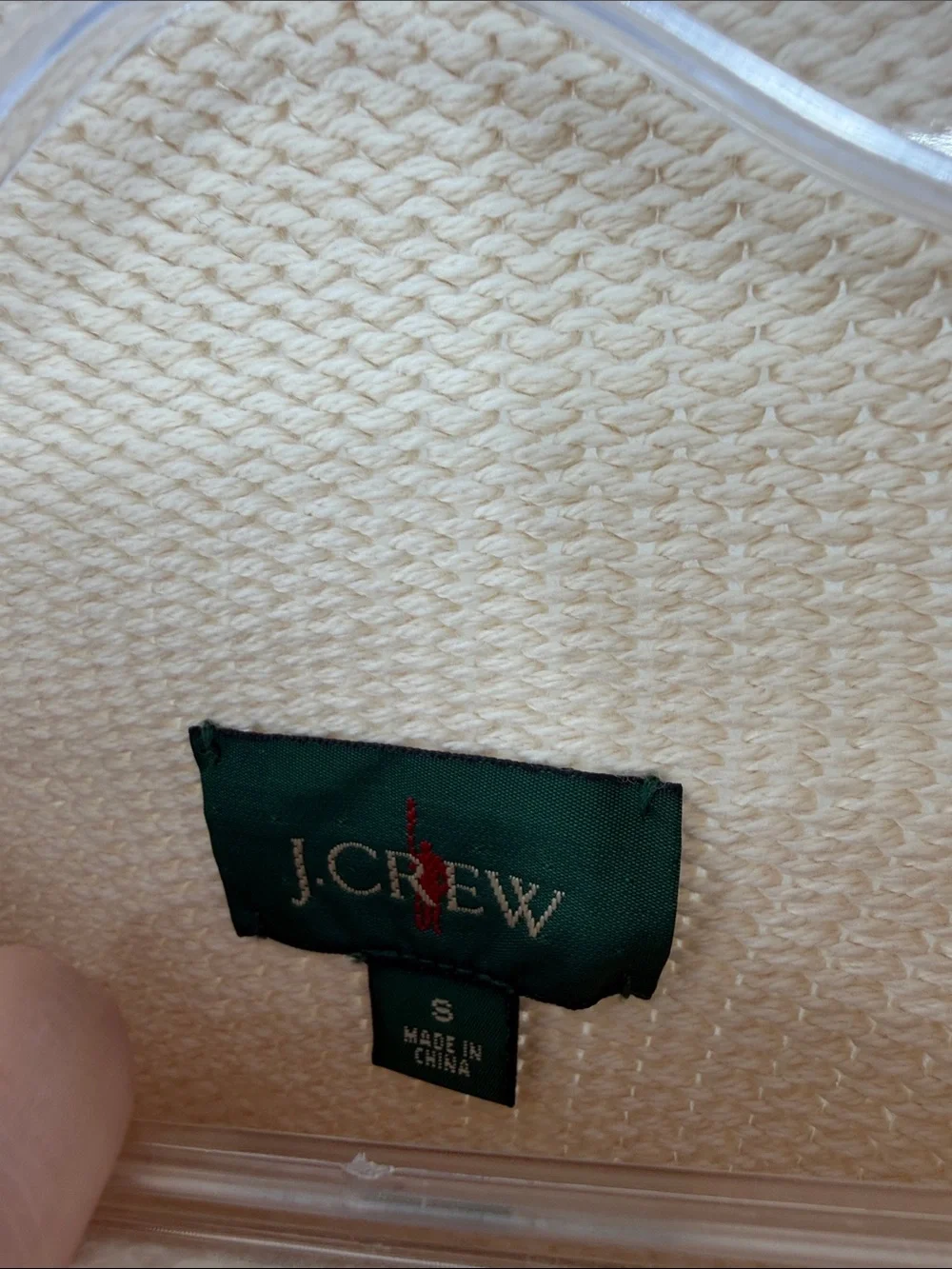 J. Crew Men's 1988 Rollneck™ sweater in cotton - Mountain White - Small